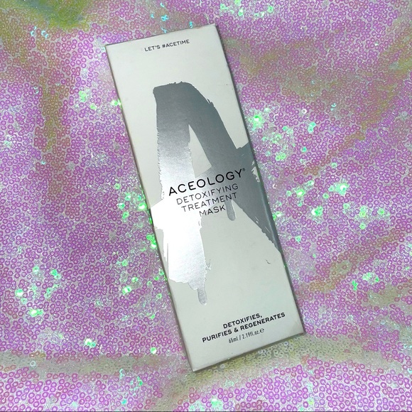 Aceology Detoxifying Treatment Mask 65ml 2.19fl Oz New In Box - Picture 3 of 8